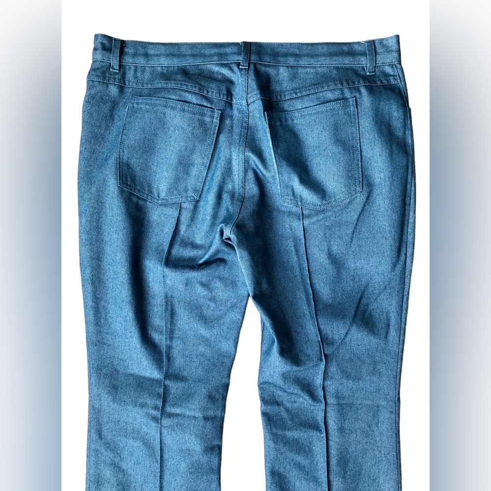 Marc Jacobs Light Blue Straight Leg Trouser Jeans 33L - Picture 3 of 9